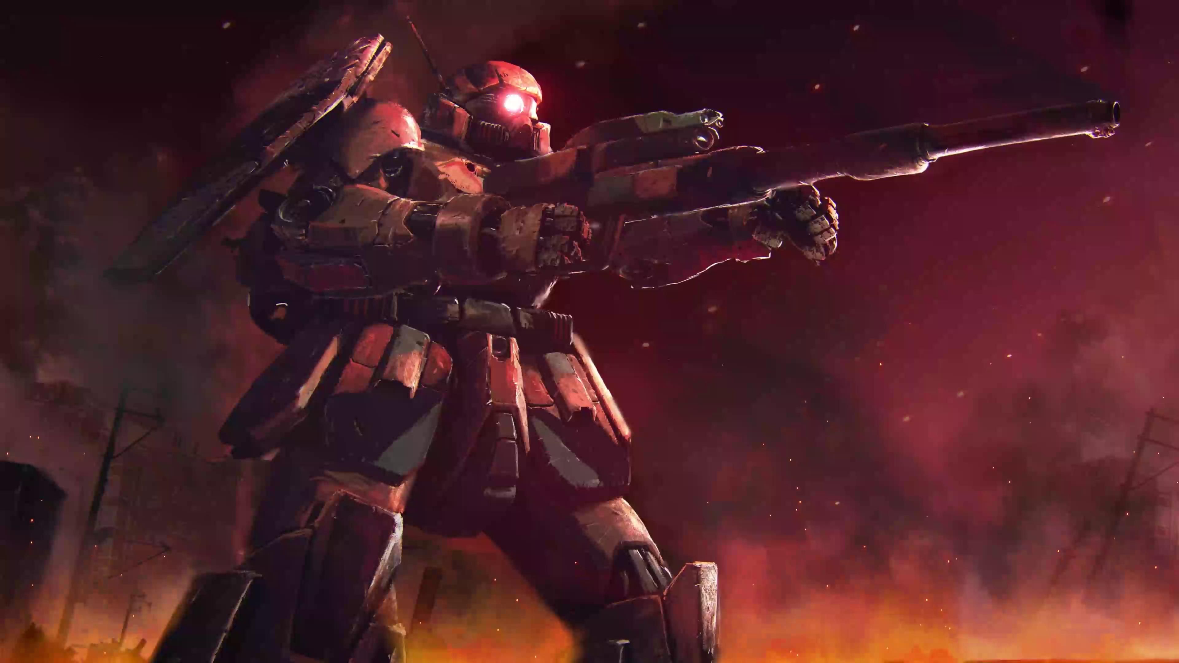3840x2160 Zaku From Gundam Live Wallpaper