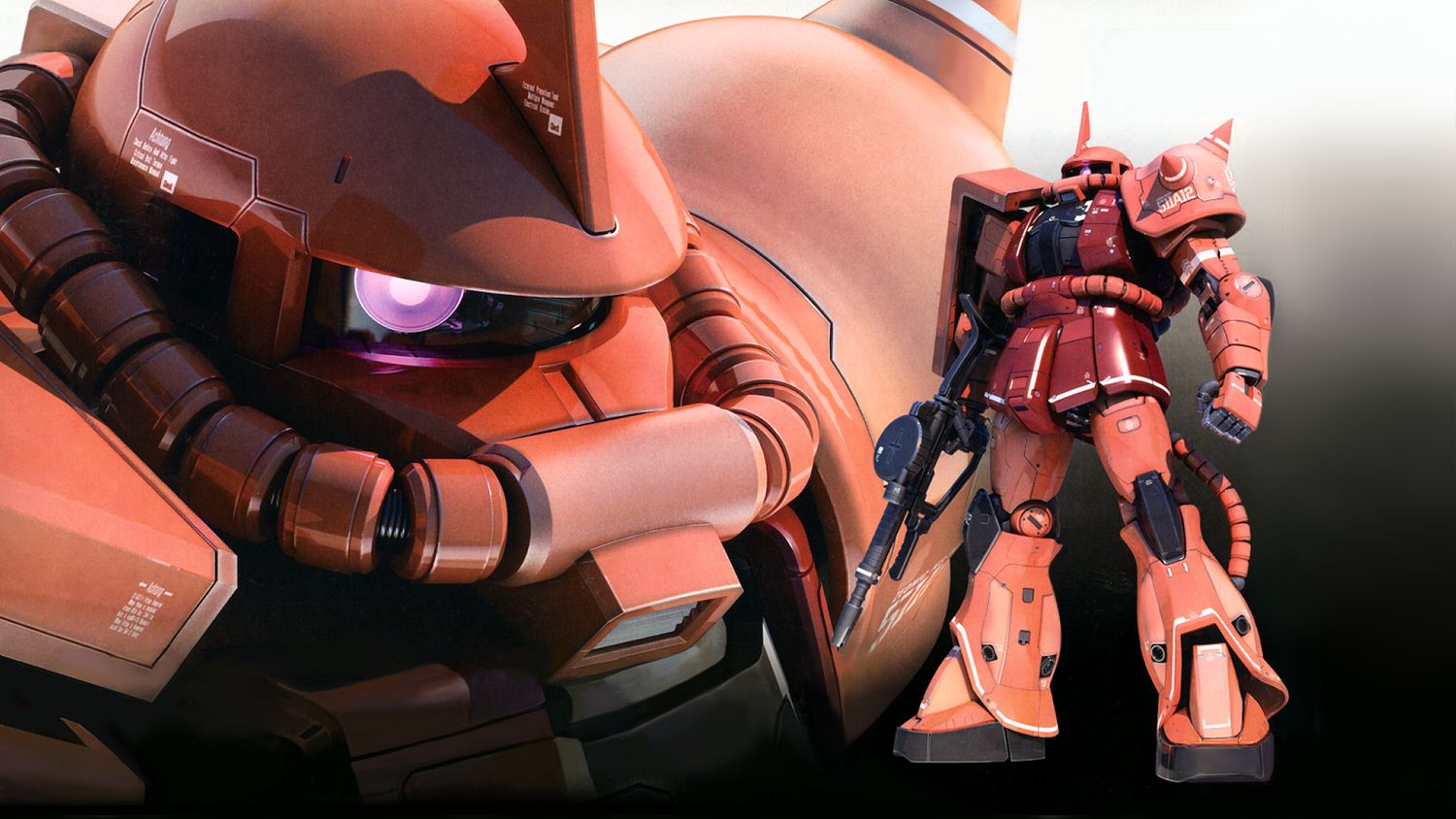 1500x844 RG Zaku II Box art wallpaper no text
