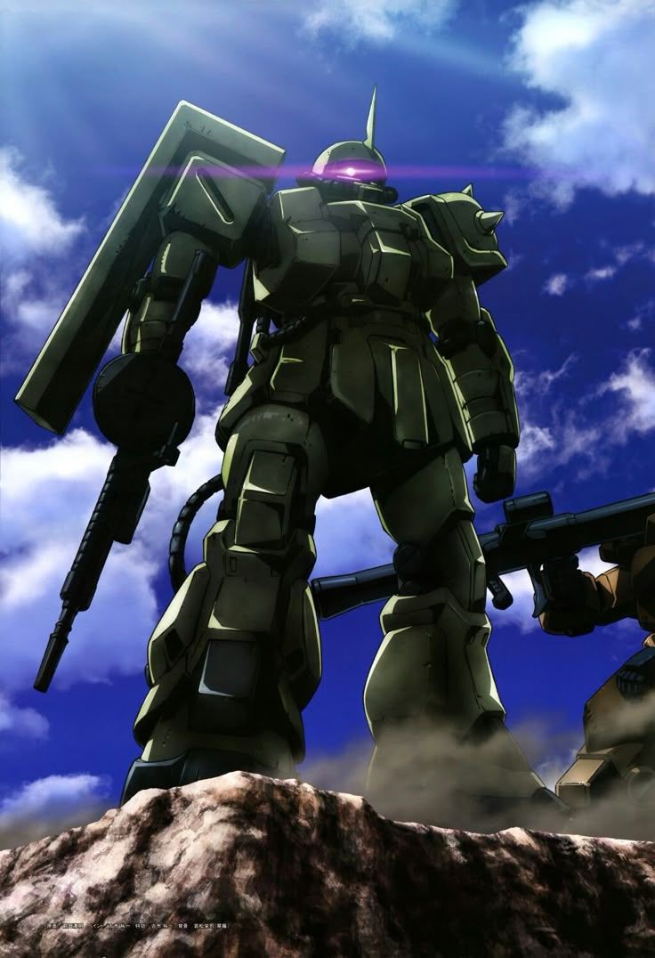 736x1076 Gundam zaku 2. Zaku background, Zeon flag wallpaper