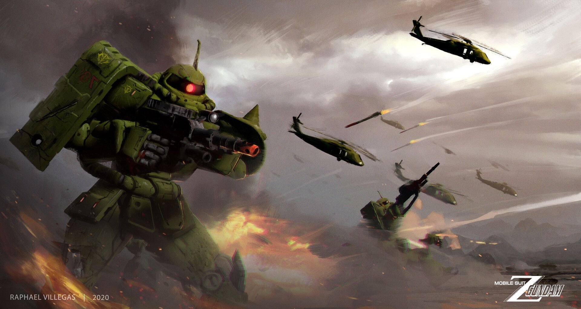 1920x1021 Zaku II