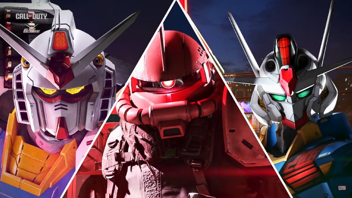 1200x675 Gundam Crossover in Call of Duty Has Gundam, Zaku, Aerial
