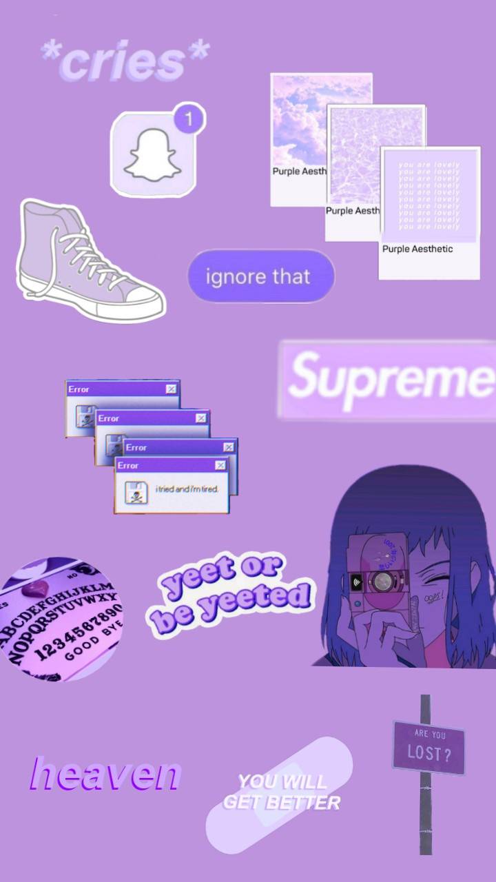 720x1280 Purple Aesthetic wallpaper