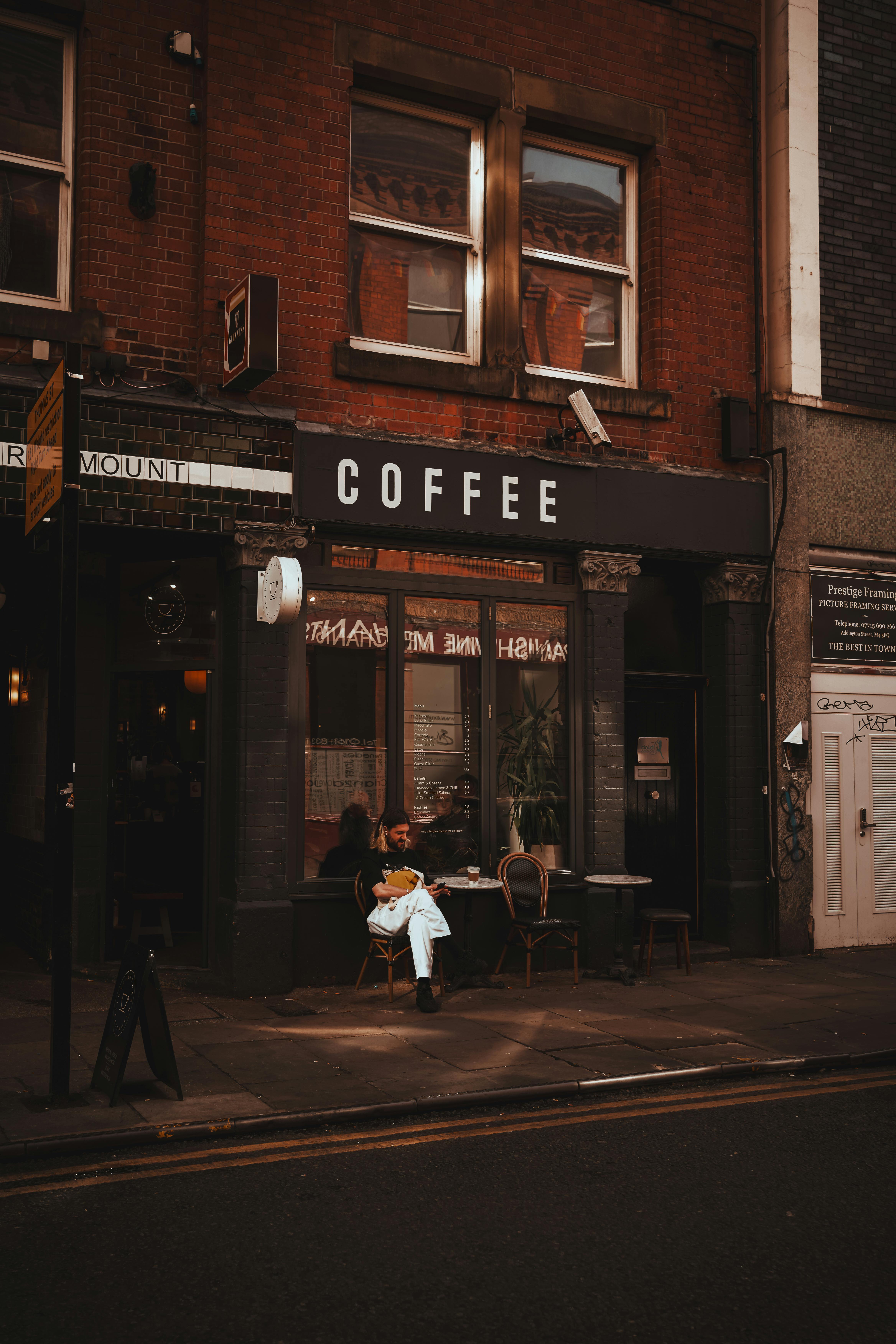 4672x7008 Cafe by the Street · Free