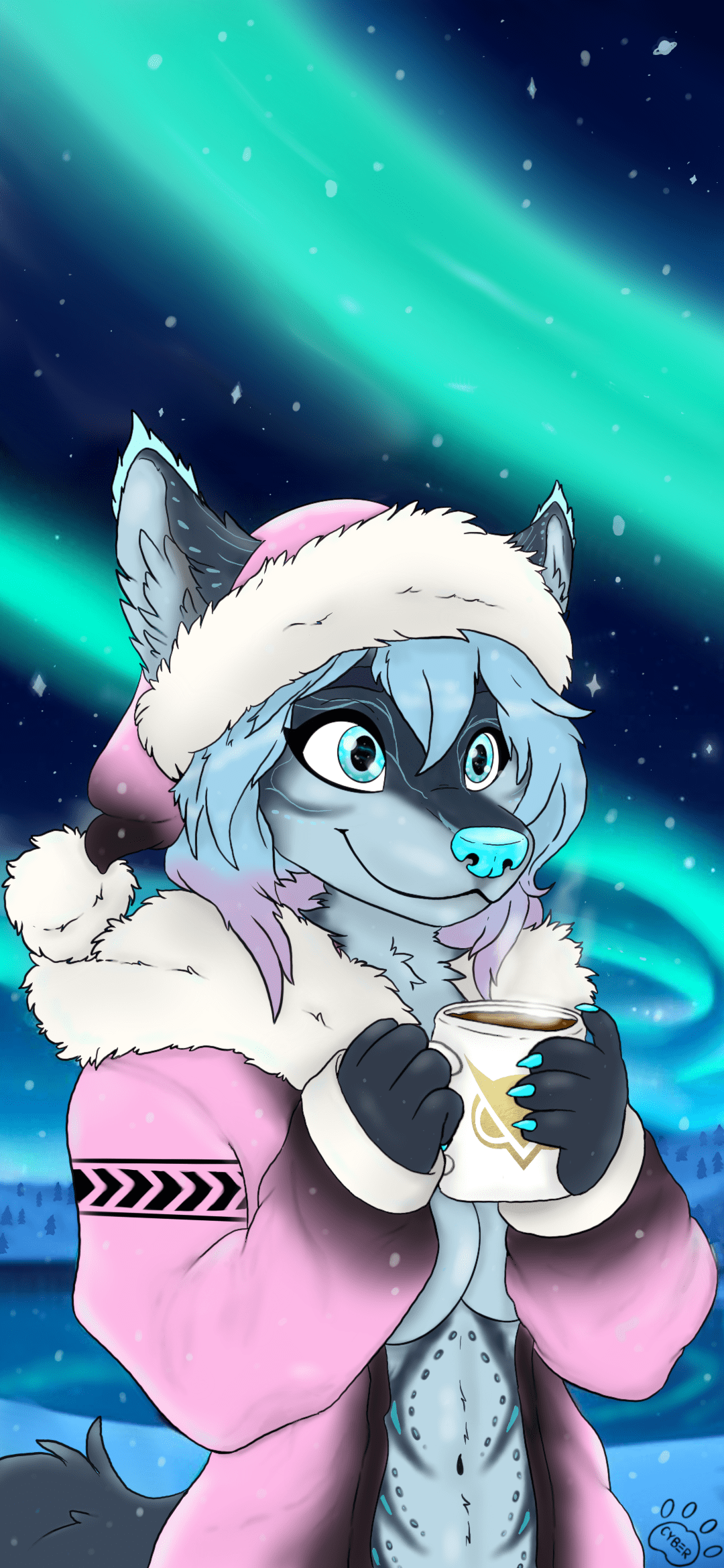 1080x2340 Wallpaper Furry by CyberGothWolf - Fur Affinity [dot] net