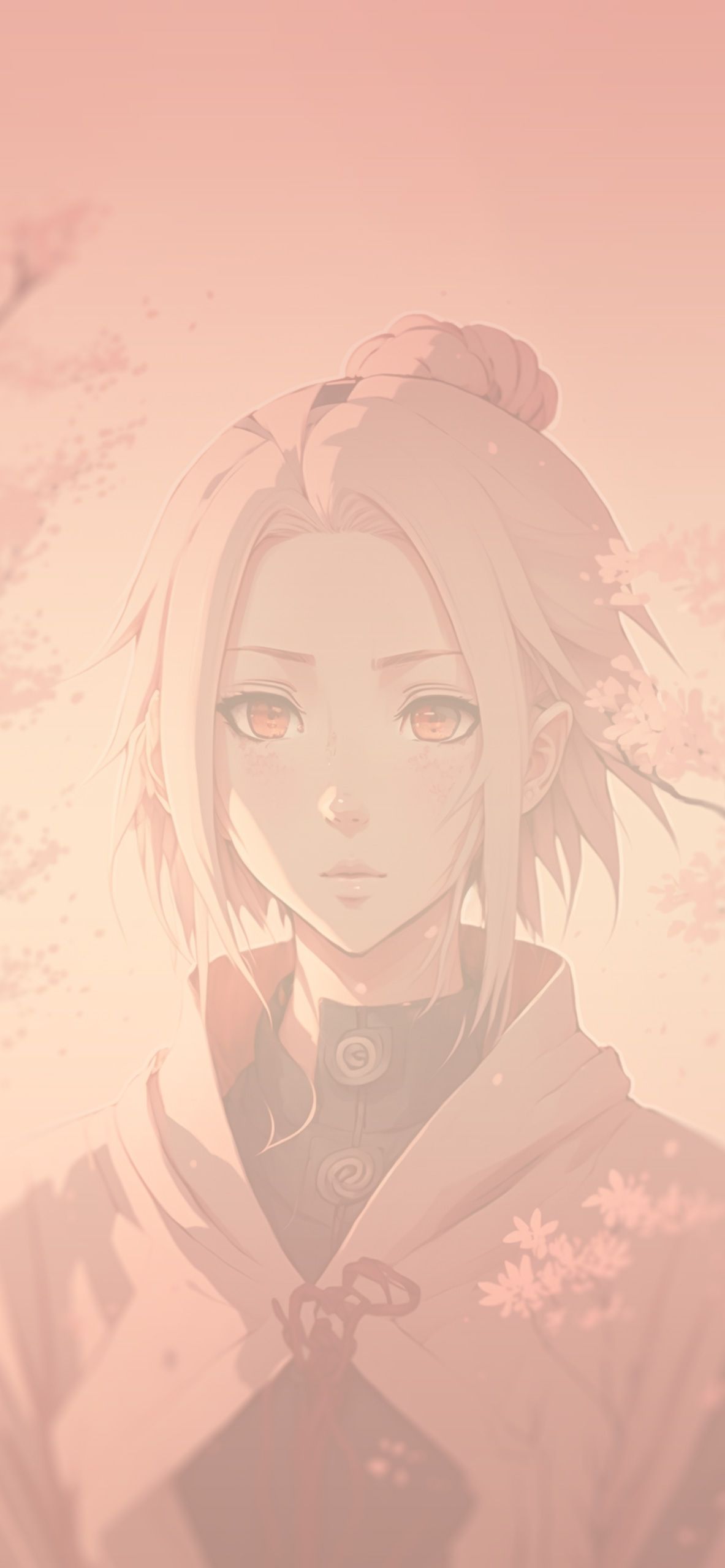 1183x2560 Girl Light Pink Anime Wallpaper Aesthetic Wallpaper Phone