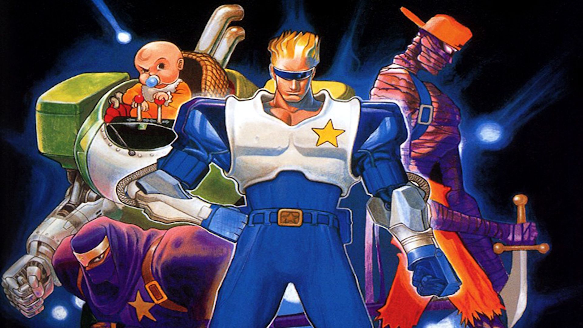 1920x1080 Captain Commando Wallpaper