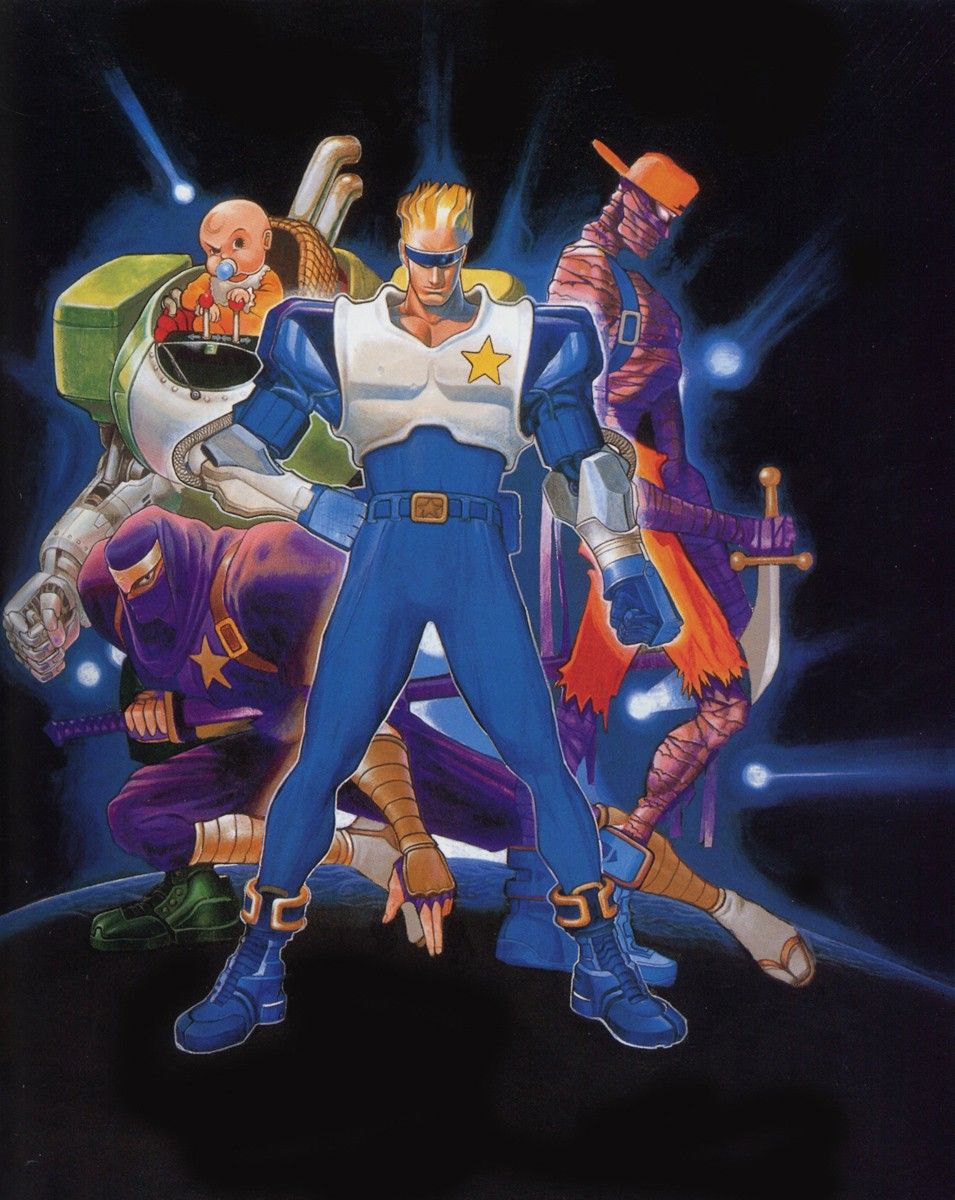 955x1200 Captain Commando (Marvel Vs. Capcom)