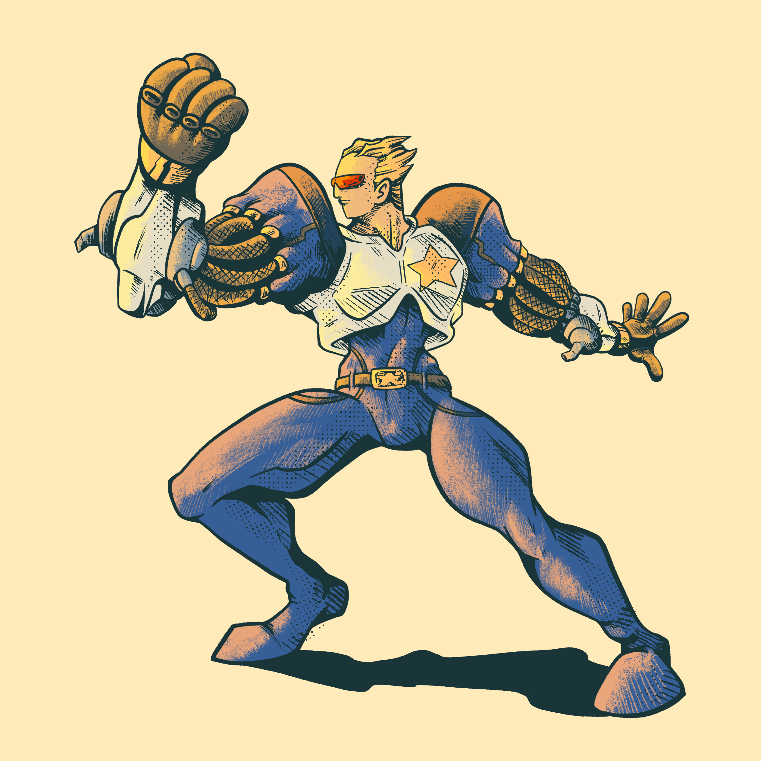 2500x2500 Captain Commando by McduckIllustration on Newgrounds