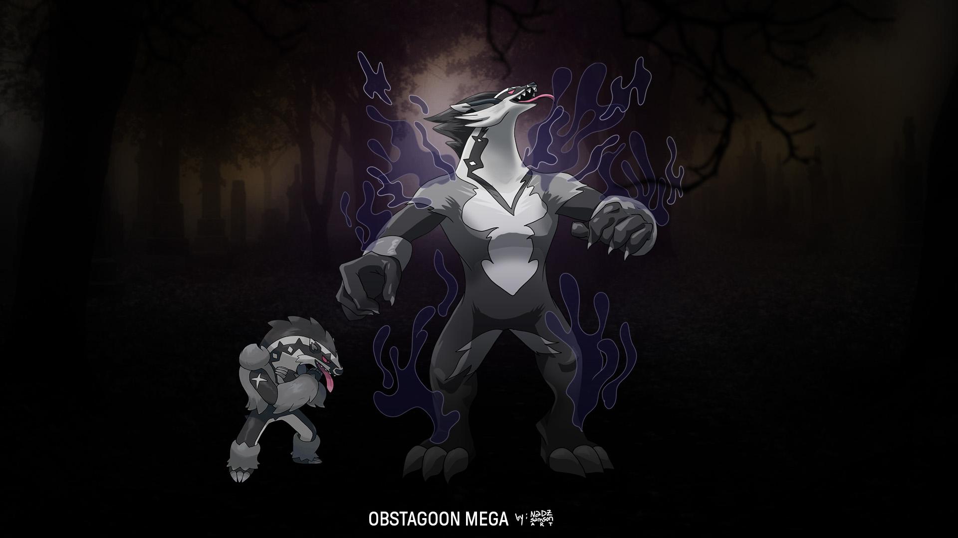 1920x1080 Obstagoon Mega