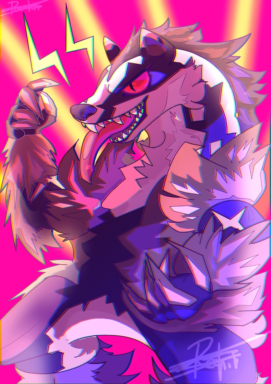 905x1280 Obstagoon Cyniarty ART street