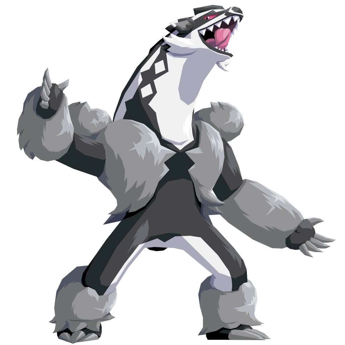 1200x1200 862- Obstagoon #art #pokemon #everypoke