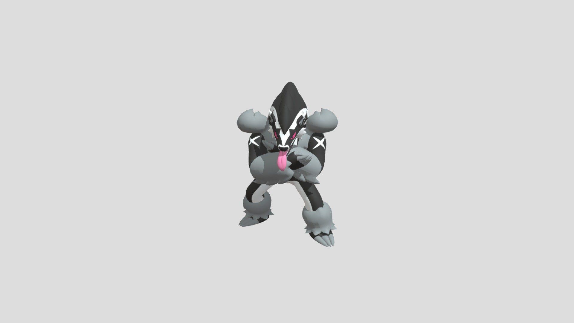 1920x1080 Obstagoon Free 3D model by ☕Mr. DaBois Official☕ YT [3fe0e49]