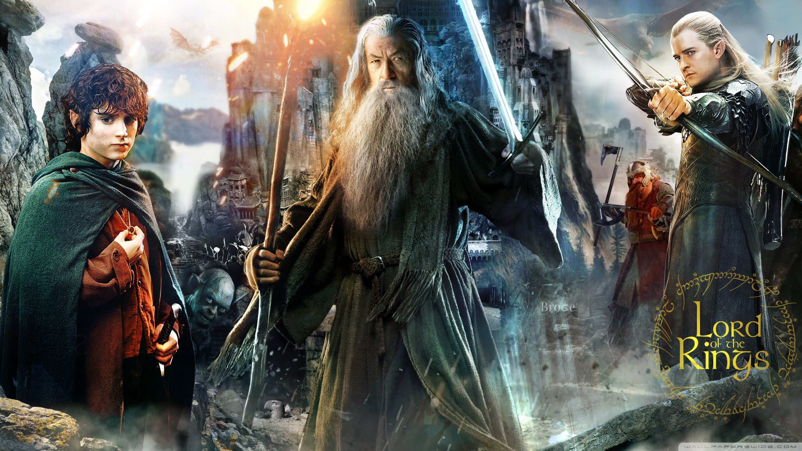 2560x1440 Lord of the Rings wallpaper 4K UHD Wallpaper for UltraHD Desktop and TV : Dual Monitor : Smartphone and Tablet Devices