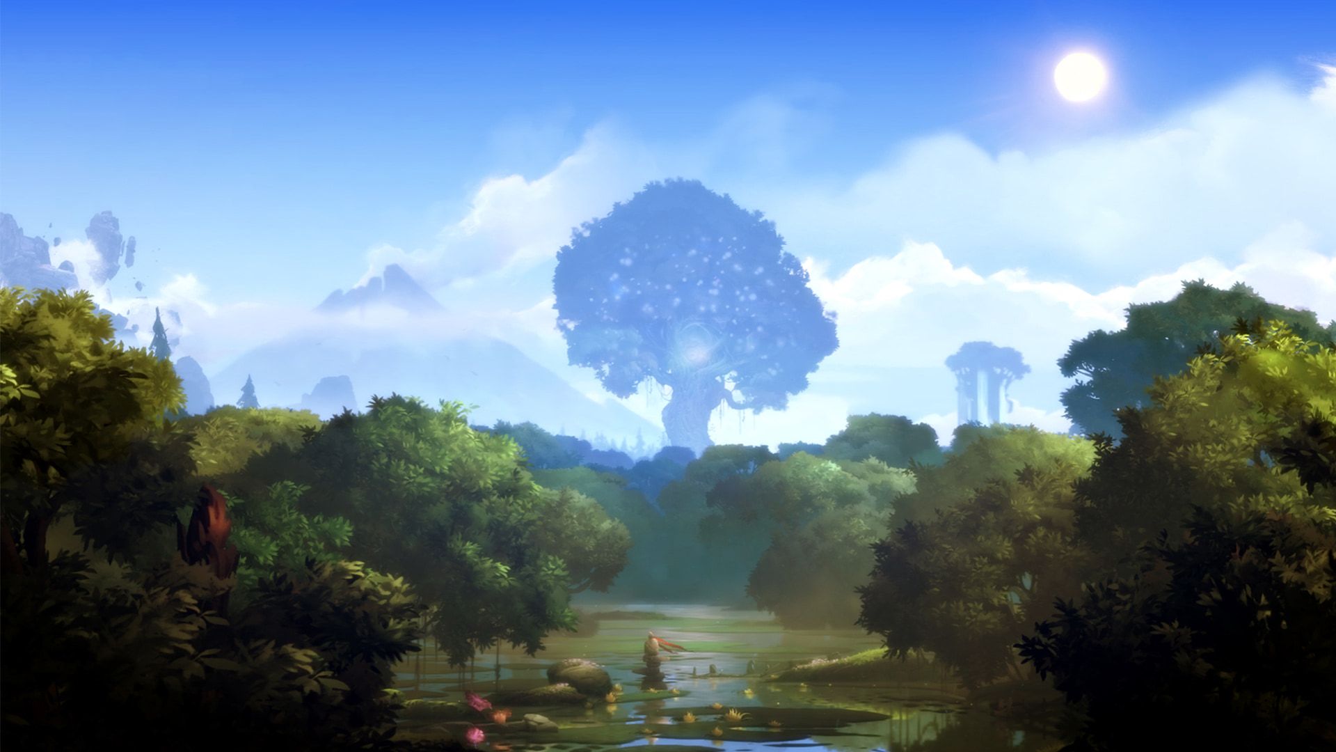 1920x1080 Microsoft Outlook background, but in better resolution (1920x1080)