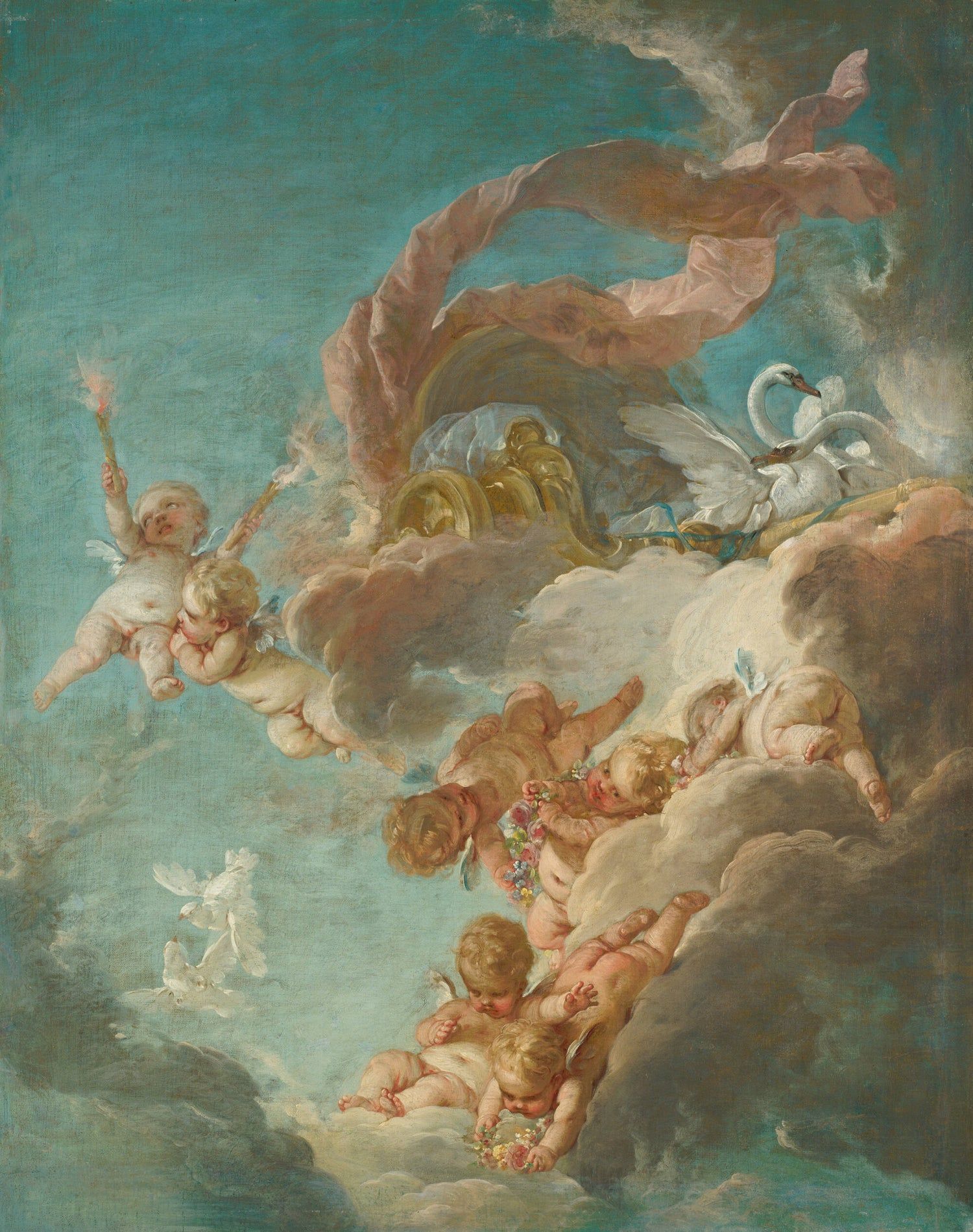 1500x1898 Chariot of Venus Scarf