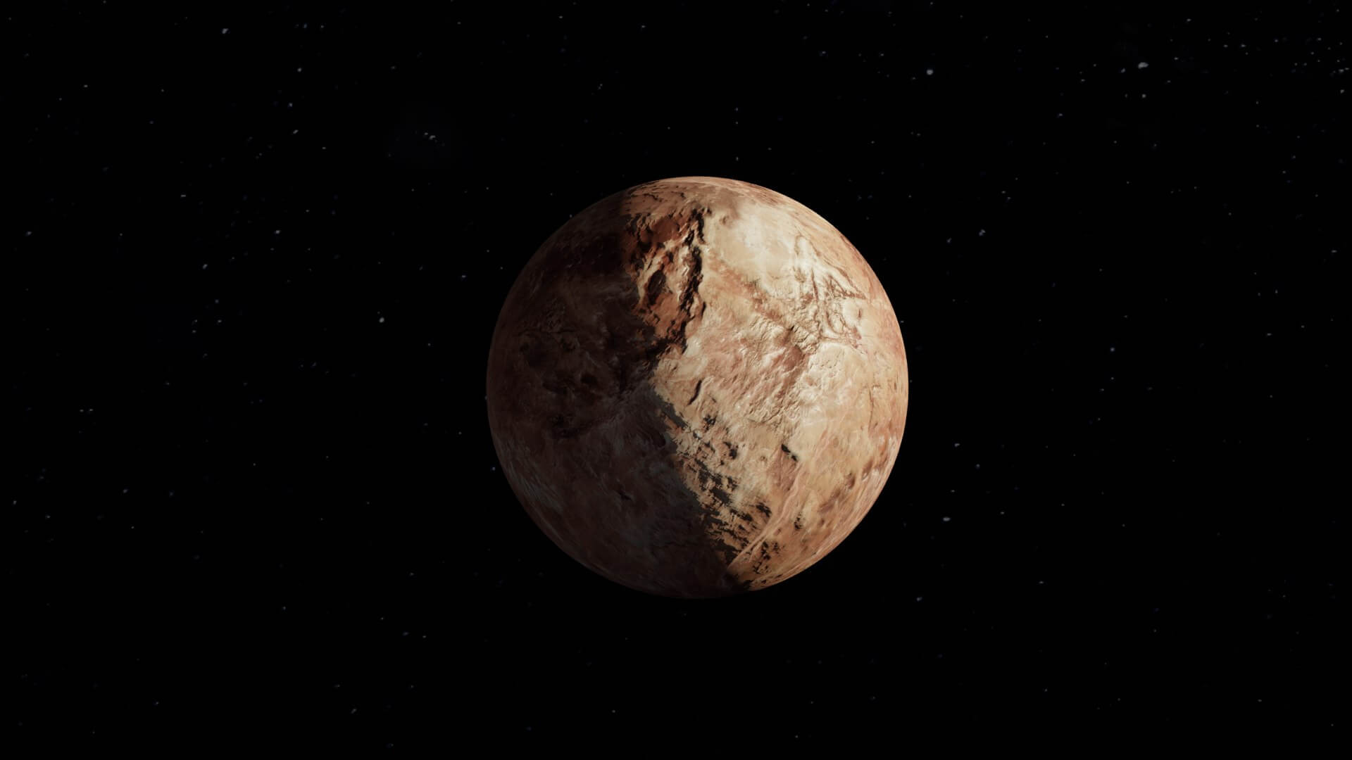 1920x1080 Makemake Fictional Planet