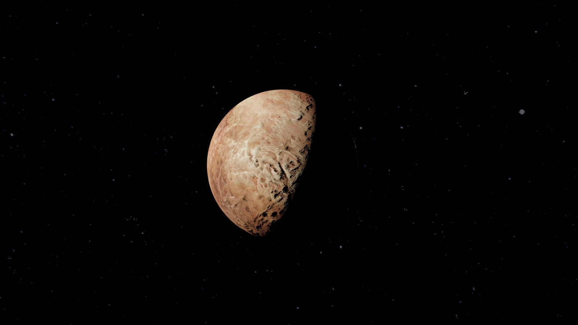 1920x1080 Makemake Fictional Planet