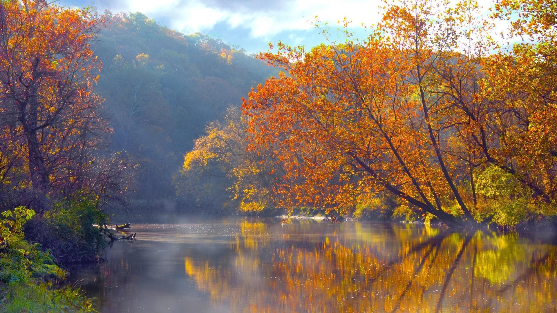 1920x1080 Serene National Park In Ohio State United States Of America USA