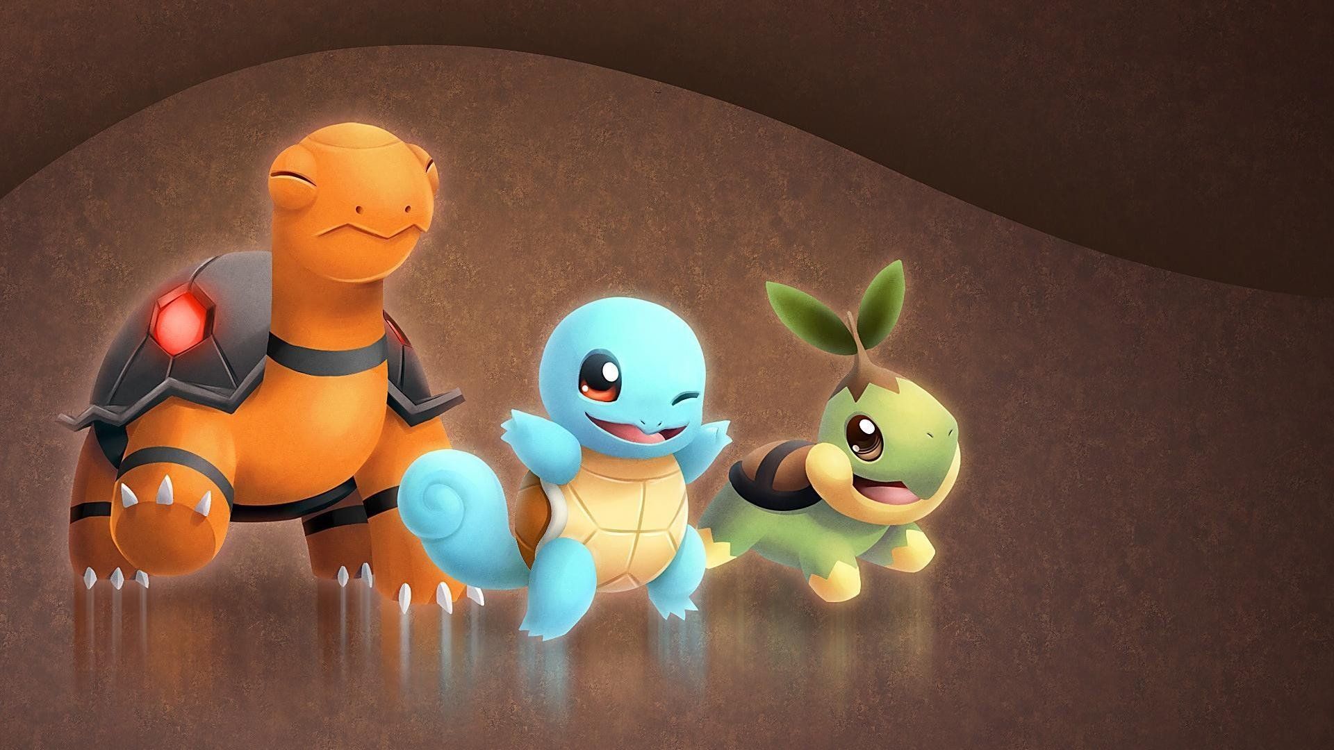 1920x1080 Pokemon, Torkoal, Squirtle, Turtwig, Turtle Wallpaper HD / Desktop and Mobile Background