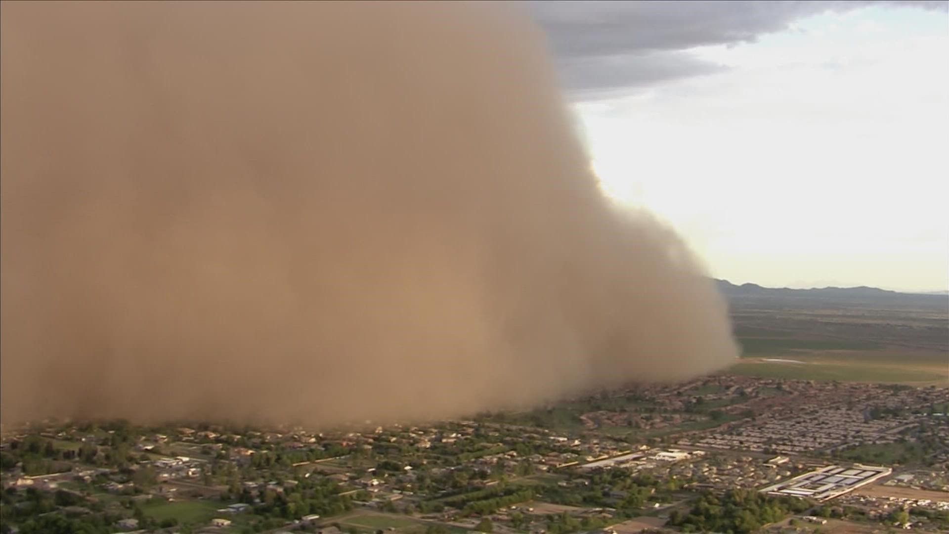 1920x1080 Sky 12 captures wall of dust in San Tan Valley