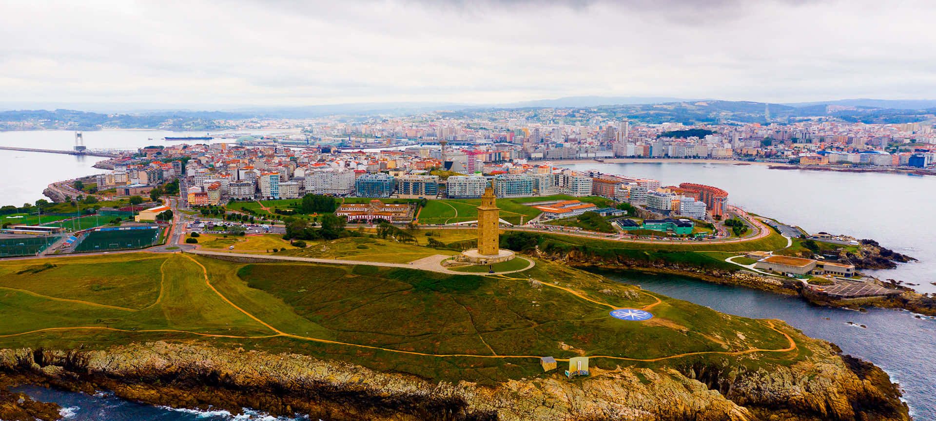 1920x864 Download Nature And Urban Corunna Wallpaper