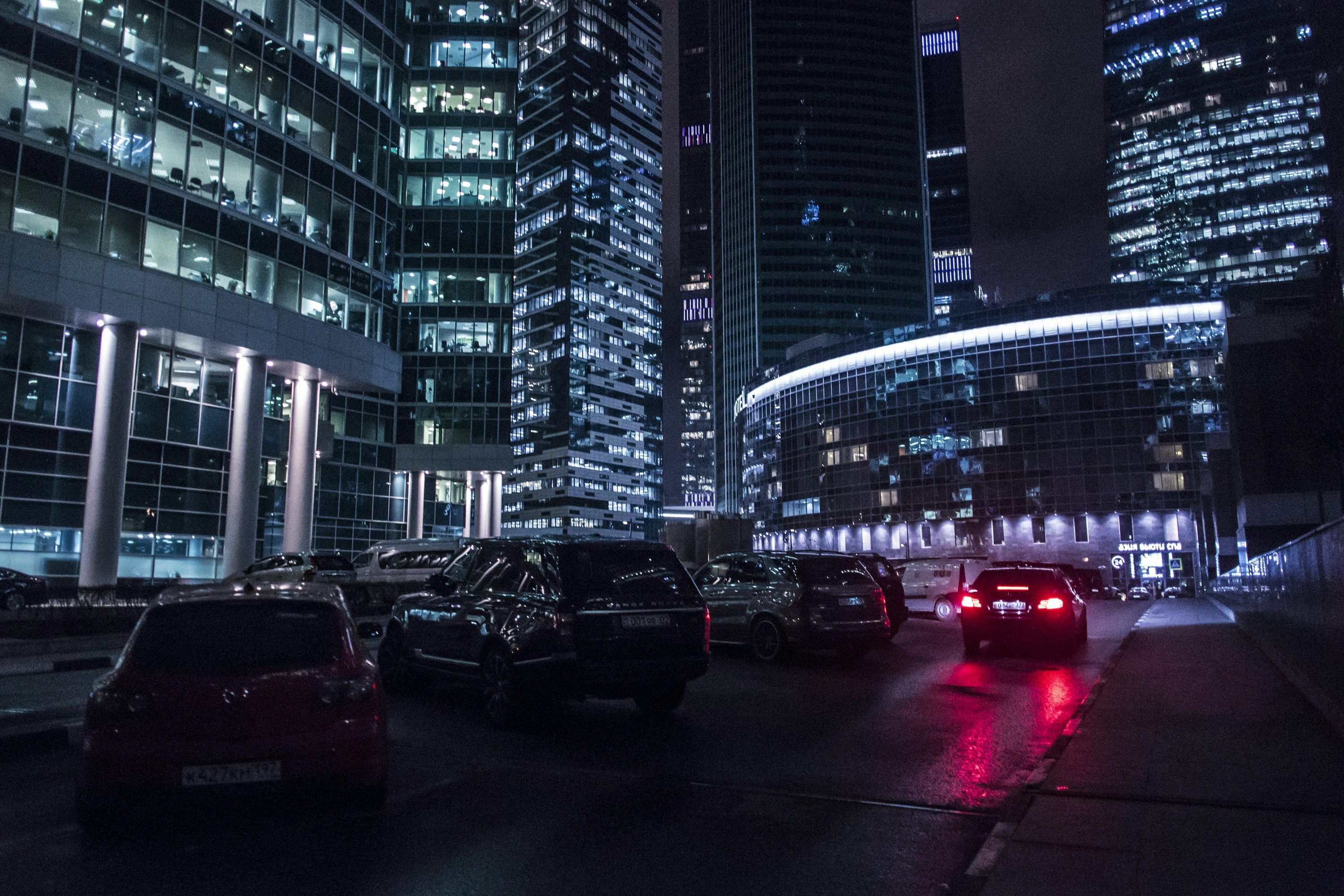 3000x2000 Moscow Night Picture. Download Free Image