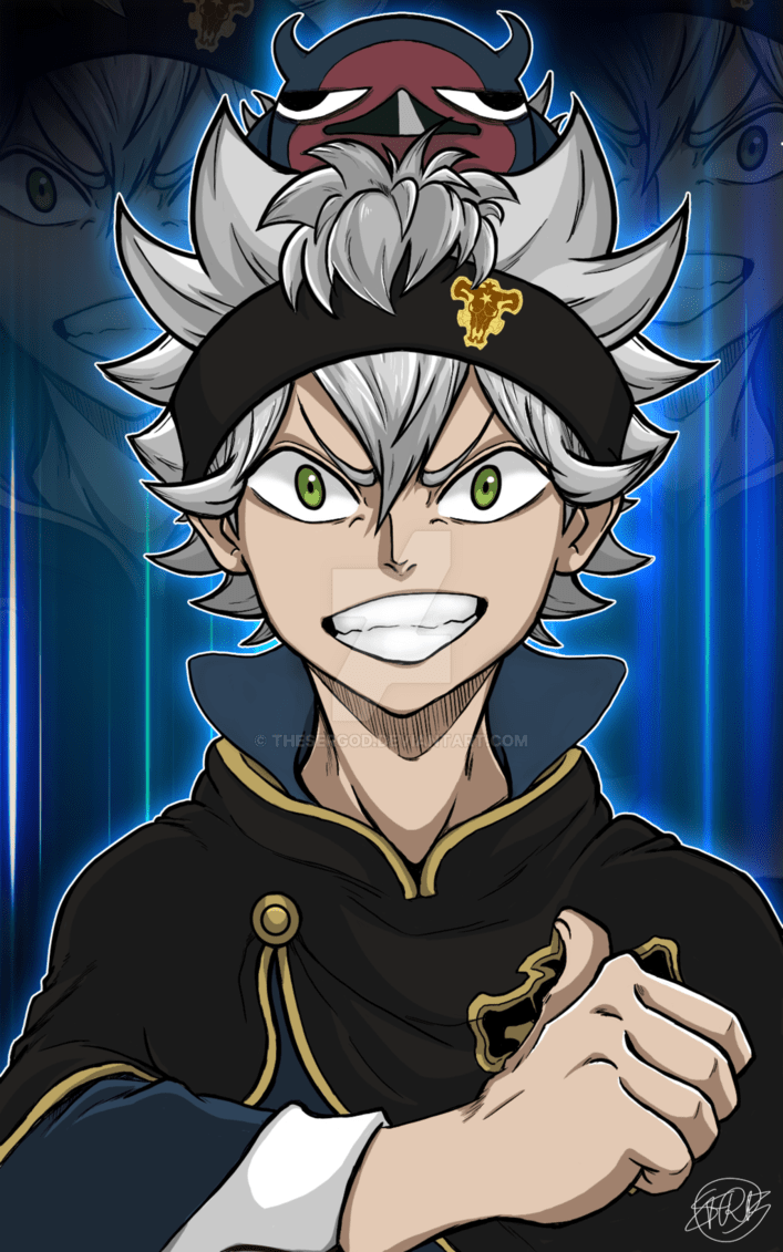 707x1131 Asta and Nero CLOVER by TheSergod. Black clover anime
