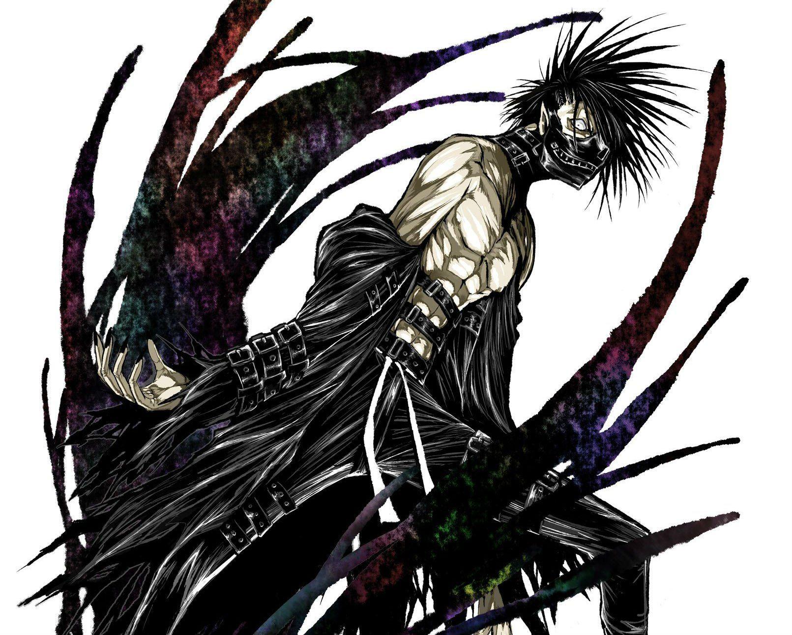 1611x1292 NINJA SLAYER Ninjasureiya Sci Fi Cyberpunk Fighting Animation Anime