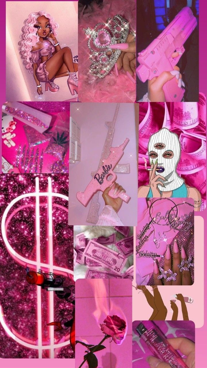 720x1280 Pink neon wallpaper. Money wallpaper iphone, Love pink wallpaper, Baddie aesthetic wallpaper glitter