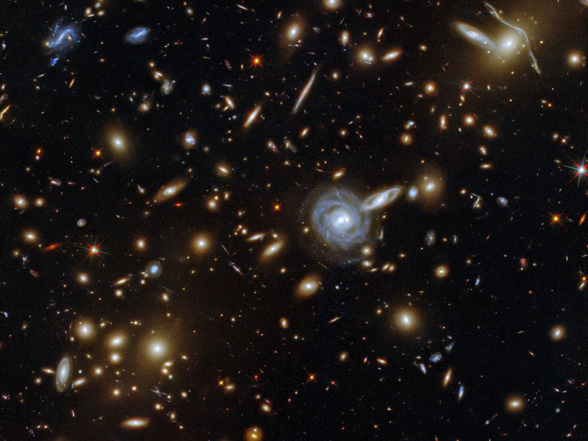 2048x1536 A Menagerie Of Galaxies