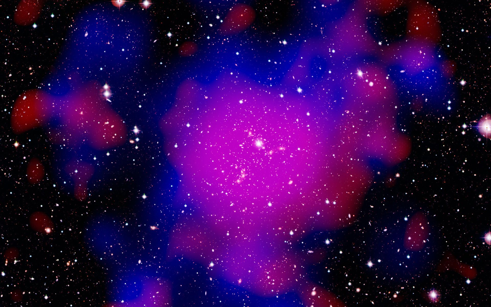 1920x1200 Connections in the Cosmic Web: Pandora Cluster Wallpaper