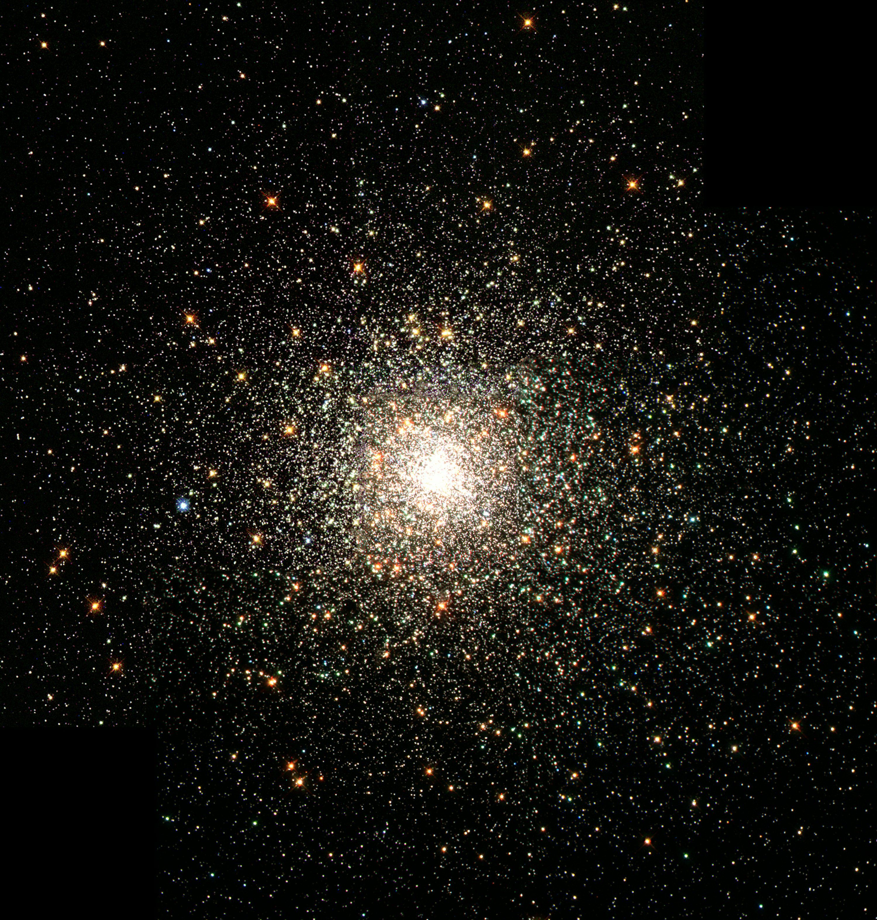 3000x3147 A Close Up Photo Of The Bright Center Of A Star Cluster. Photo