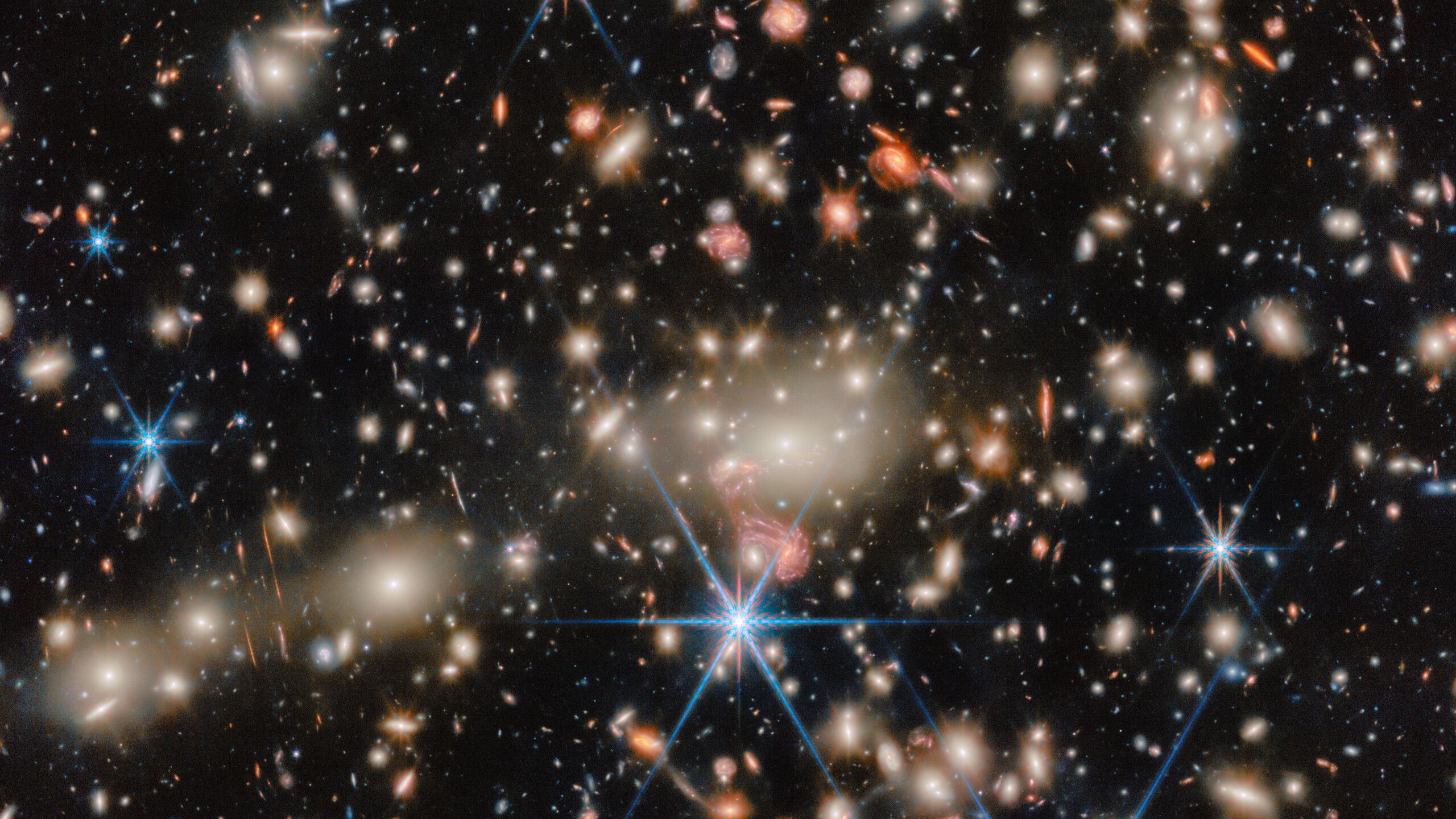 2560x1440 A Celebrity Cluster In The Spotlight