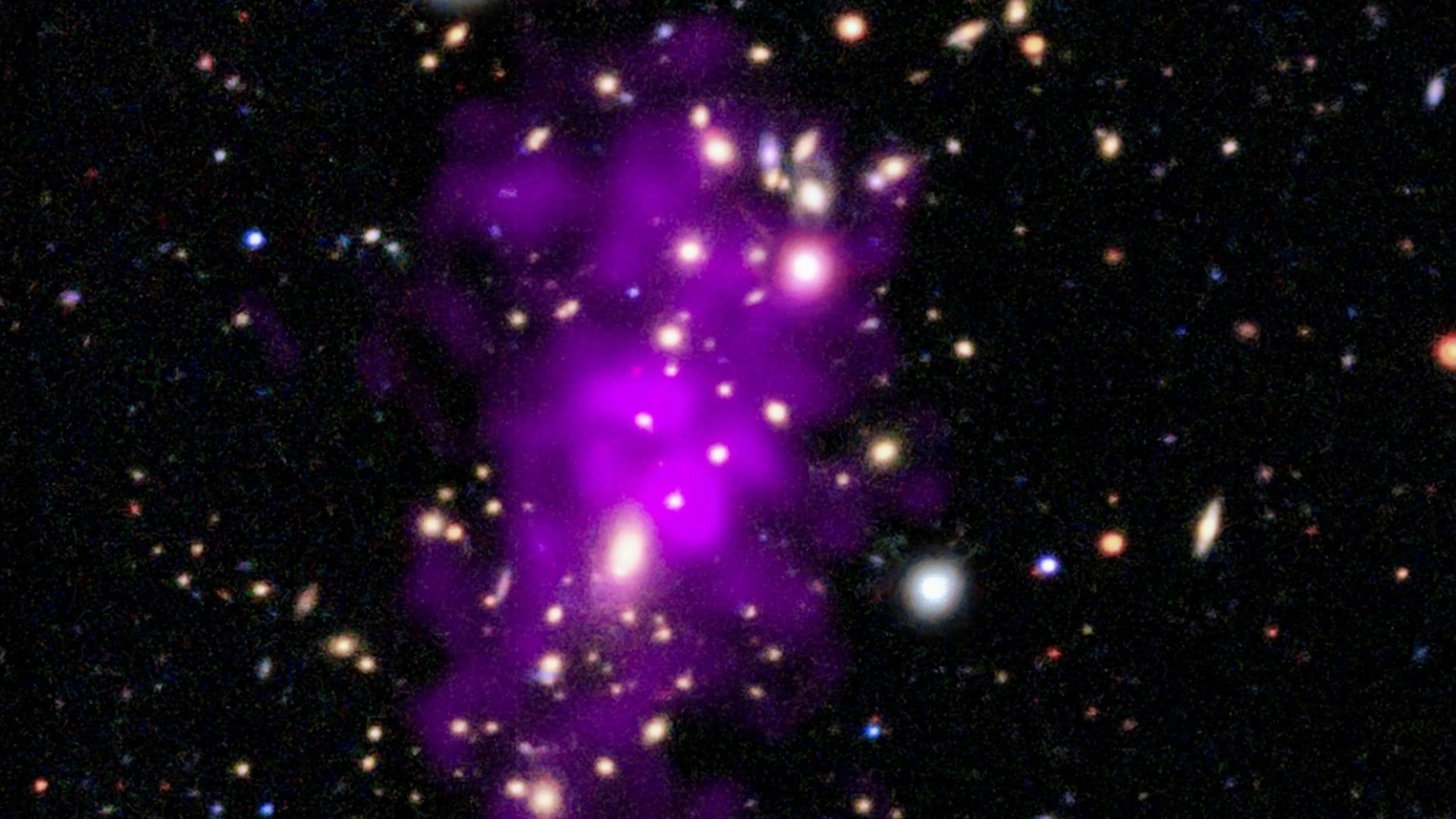 1920x1080 Cheers! NASA Rings in the New Year with Sparkling 'Champagne Cluster' Image