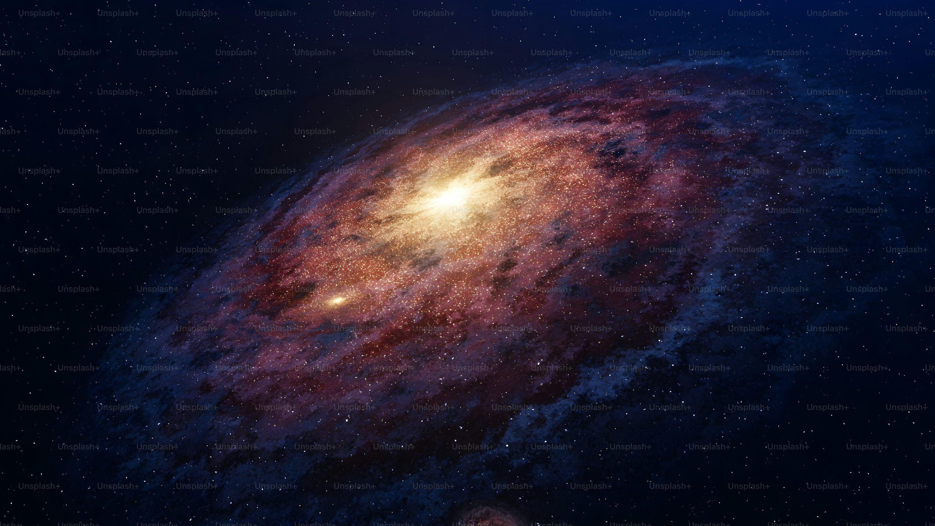 3000x1688 An artist's rendering of a large star cluster photo