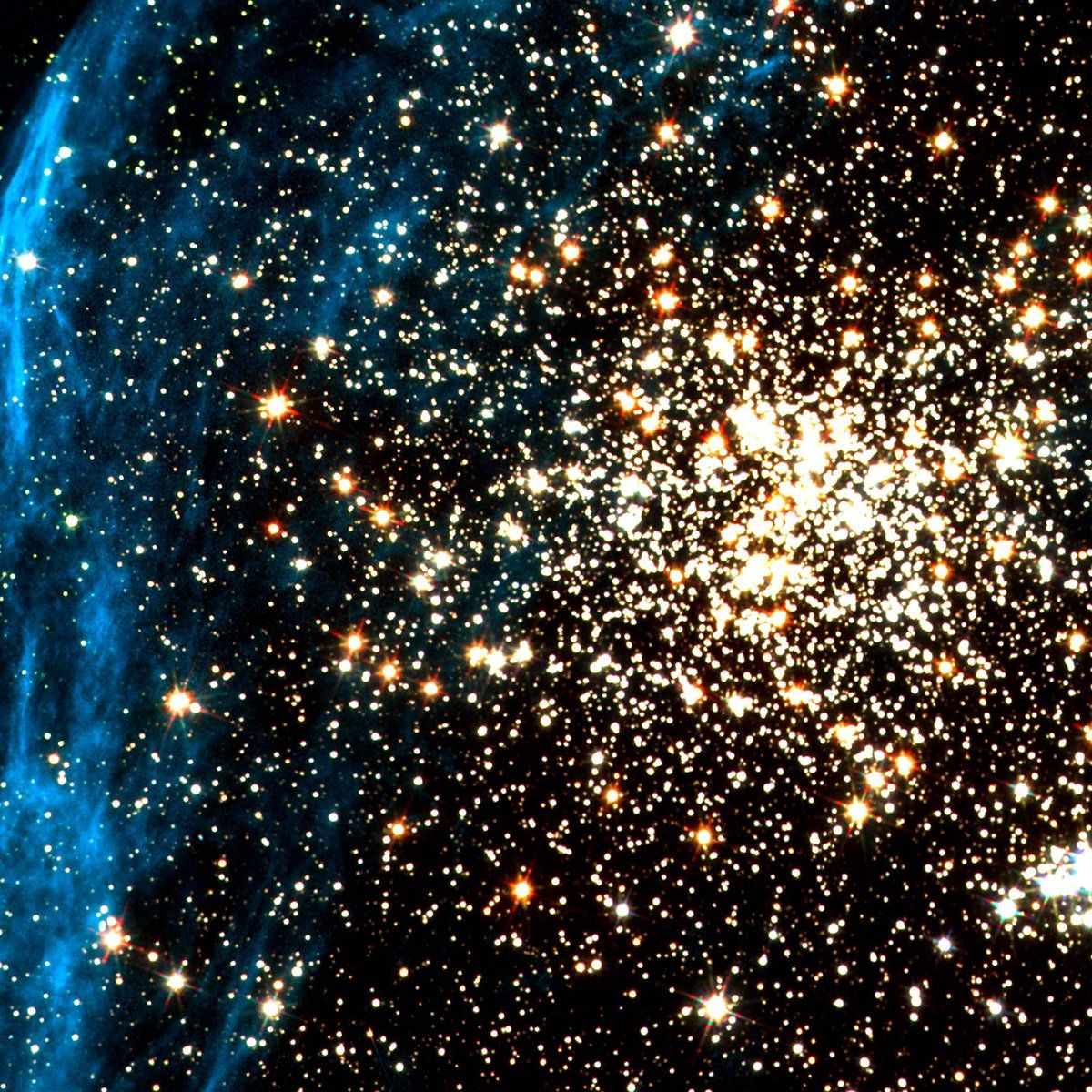1200x1200 Dazzling Cluster of Stars Photo. Sky Image Lab