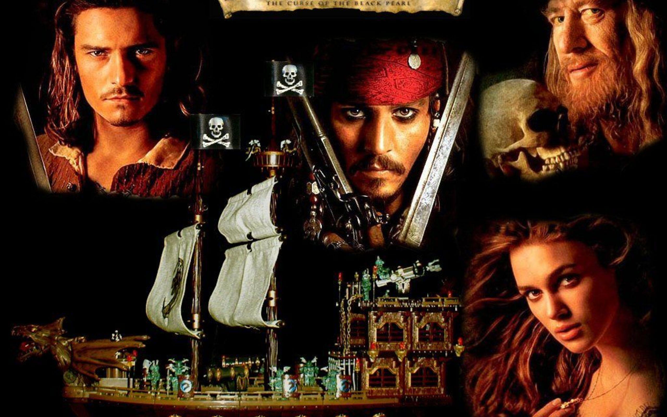 2560x1600 Pirates Of The Caribbean: The Curse Of The Black Pearl Wallpaper