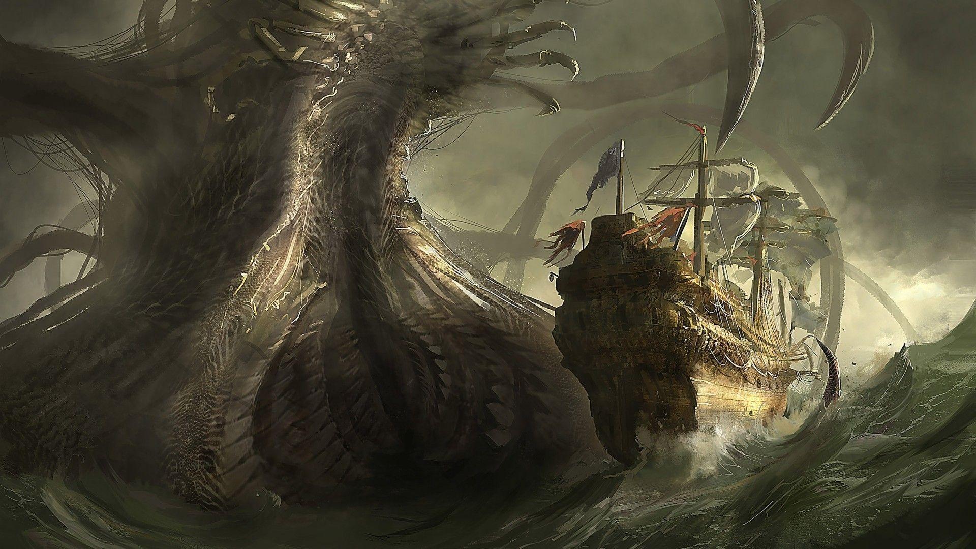 1920x1080 open mouth, Fantasy art, Digital art, Pixelated, Artwork, Science