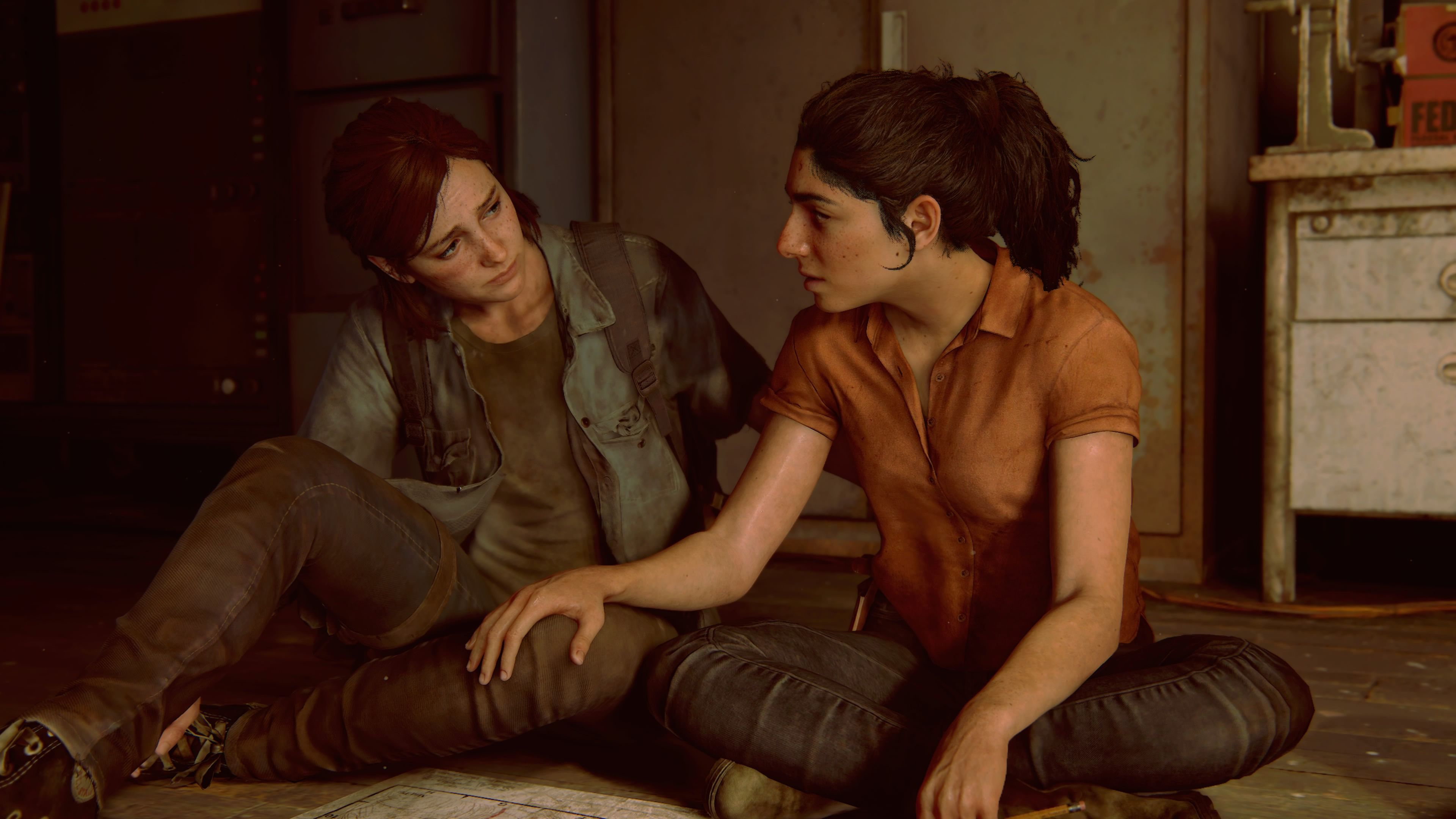 3840x2160 Wallpaper Naughty Dog, dina, Ellie, PS The Last of Us Part II for mobile and desktop, section игры, resolution 3840x2160