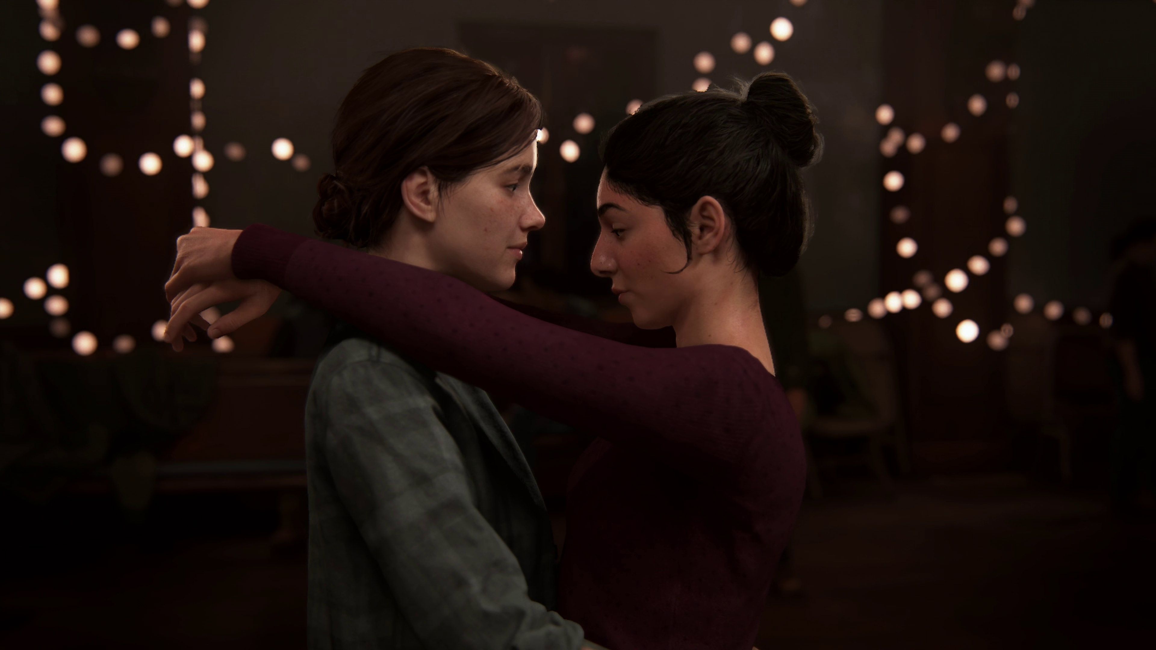 3840x2160 The Last of Us Part 2 Ellie and Dina 4K Wallpaper HD