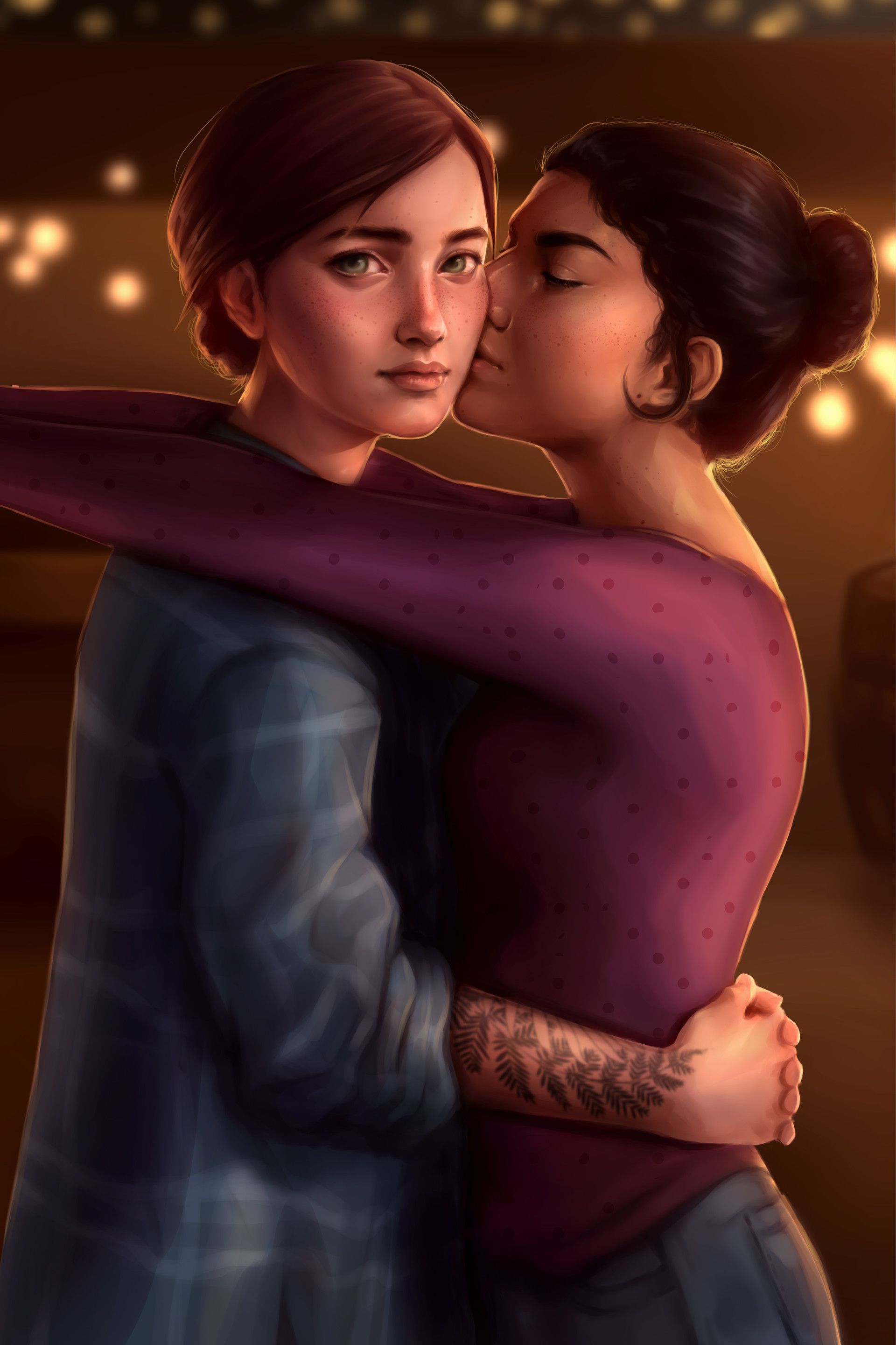 1920x2880 Ellie and Dina