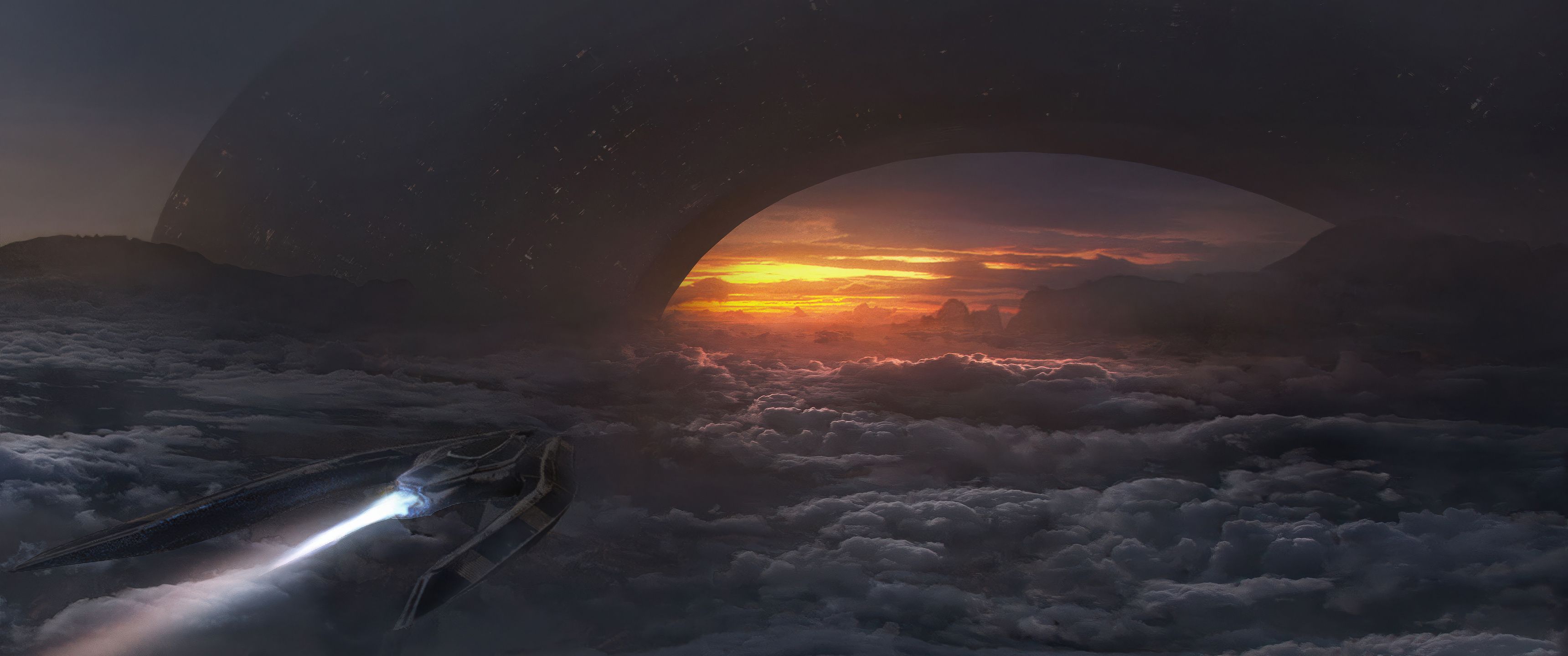 3440x1440 Space Exploration UltraWide Quad HD 1440P , HD 4k Wallpaper , Image, Background, Photos and Picture