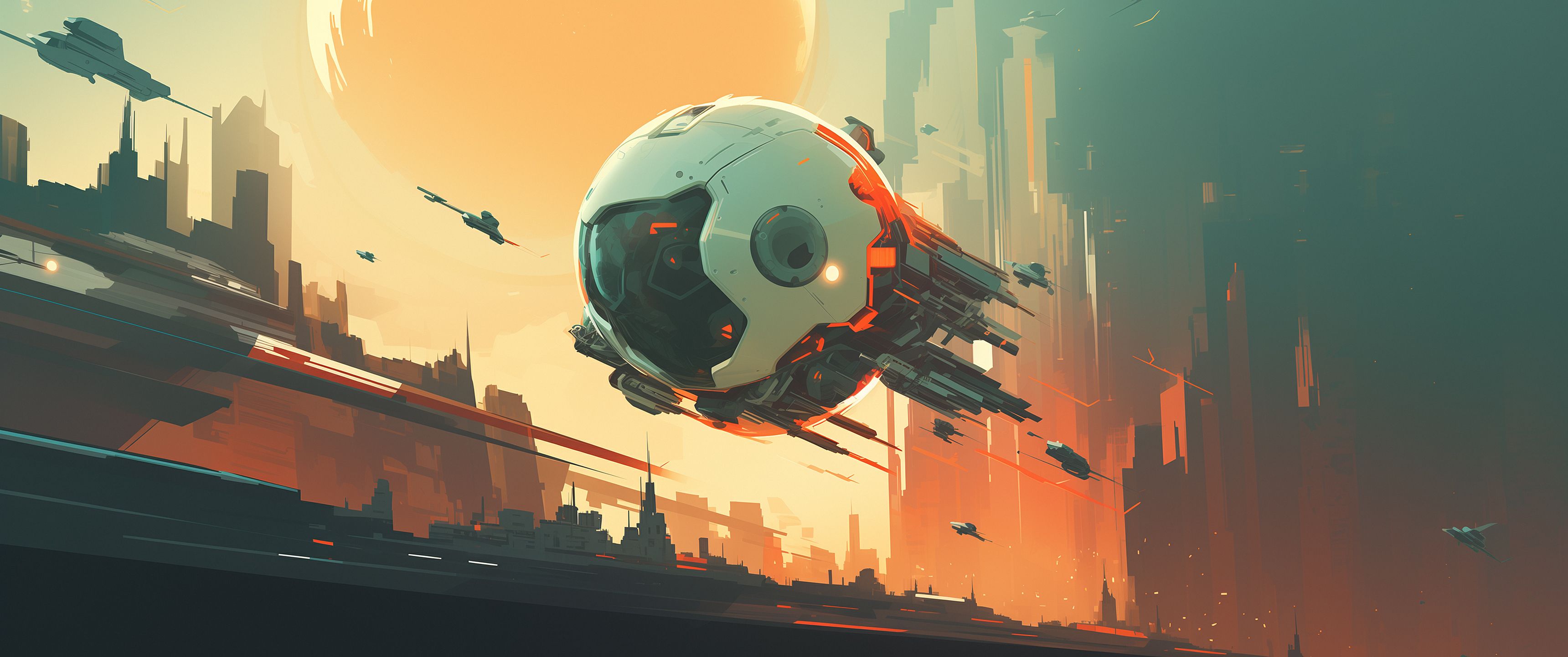 3440x1440 Retro Futuristic [3440x1440]