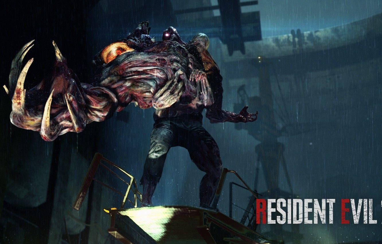 1332x850 Photo Wallpaper Monster, Thing, Resident Evil Resident