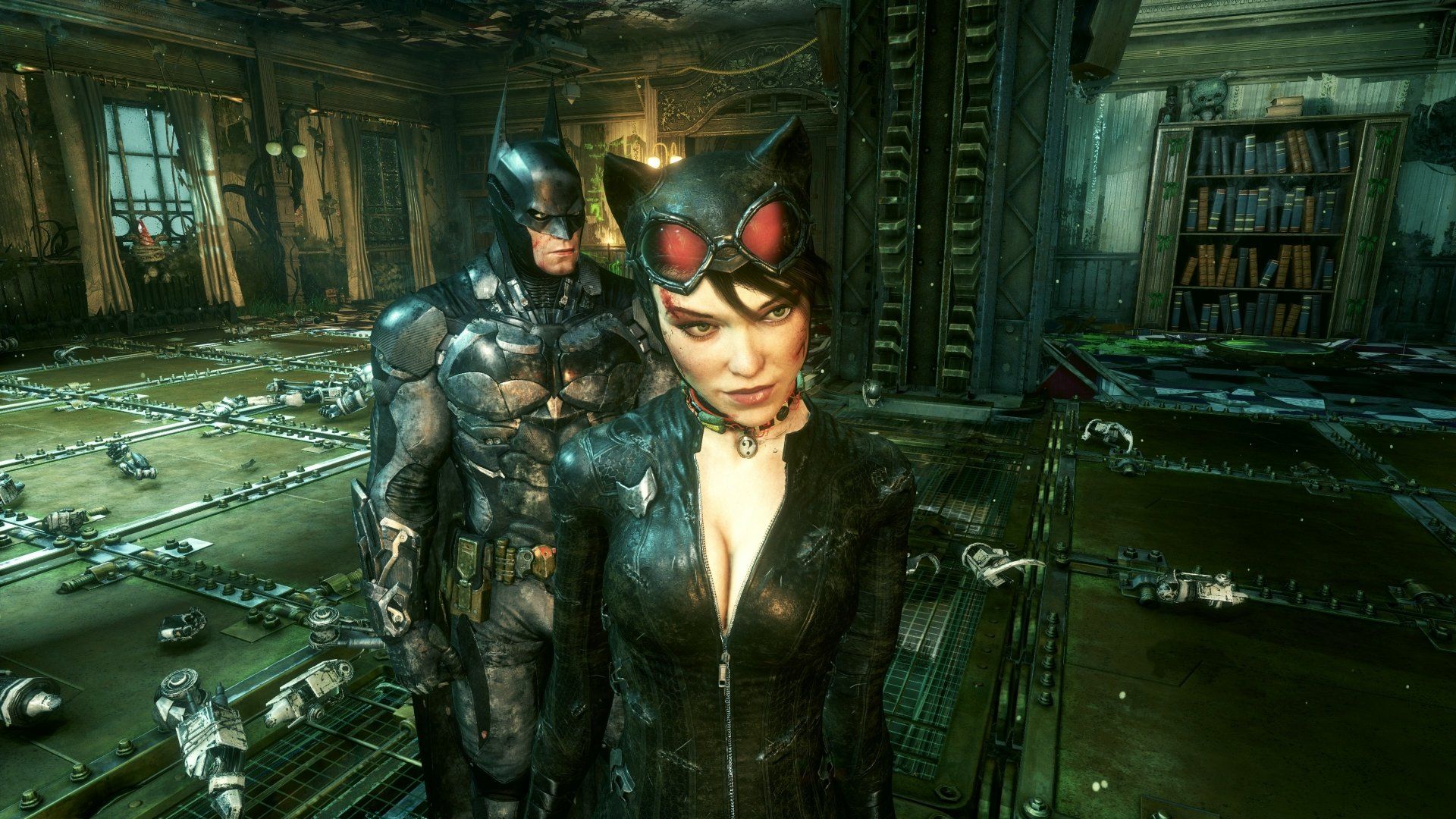 1920x1080 Download Catwoman Video Game Batman: Arkham Knight 4k Ultra HD Wallpaper