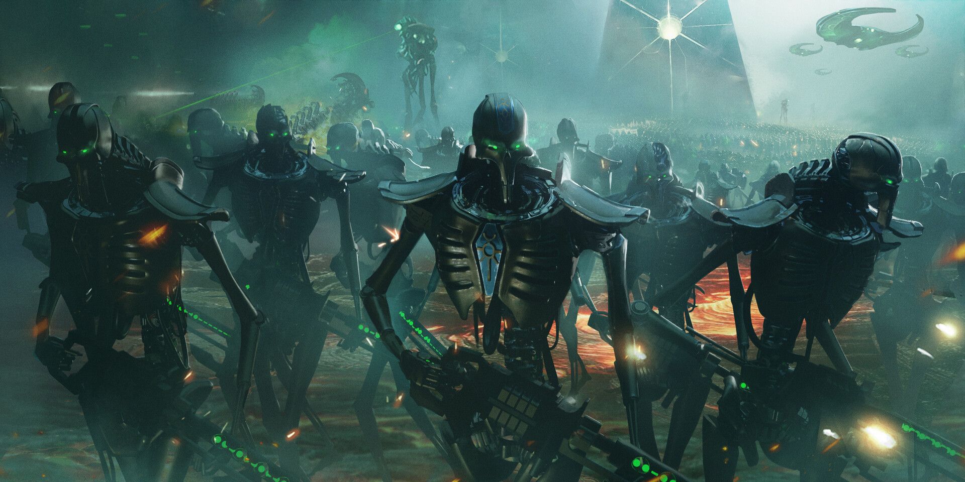 1920x960 warhammer 40K:Necron Warriors