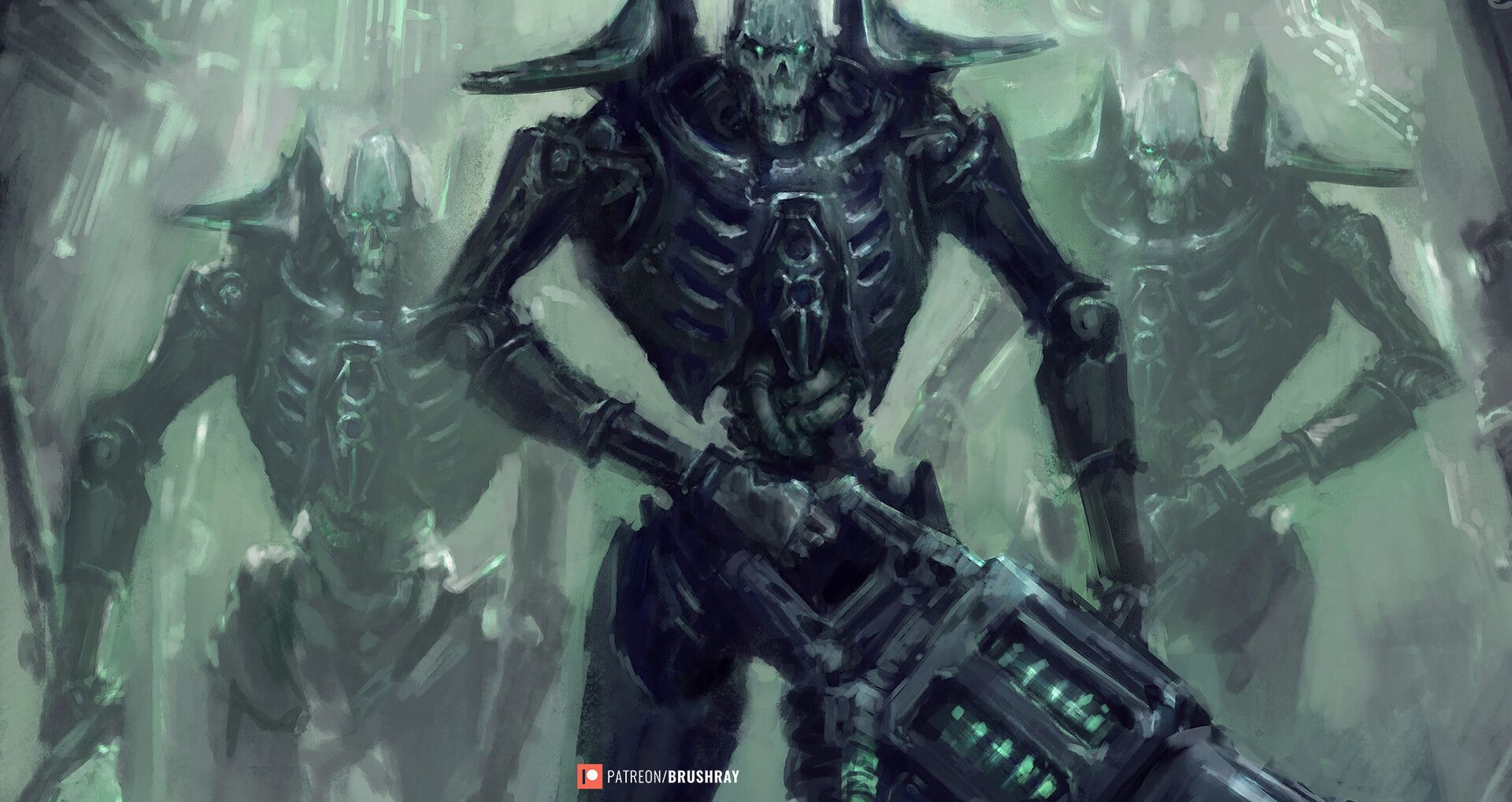 1920x1019 Dmitry Brushray art of 40k