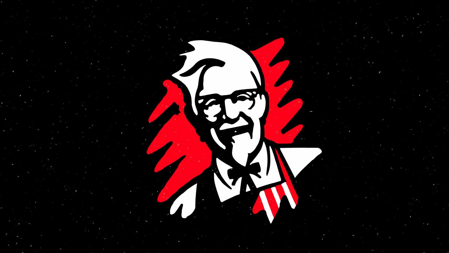 1536x864 Free KFC Colonel Sanders Pop Art Style Desktop Wallpaper