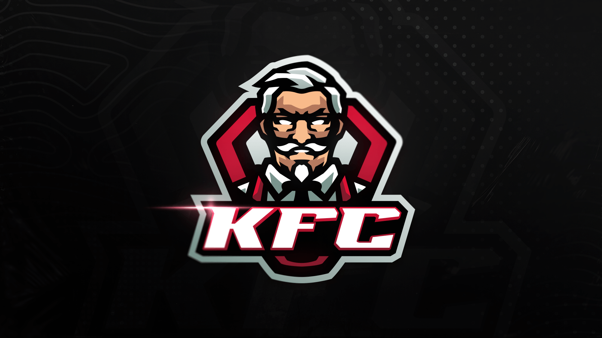 1920x1080 KFC logo redesign by Nikita on Dribbble