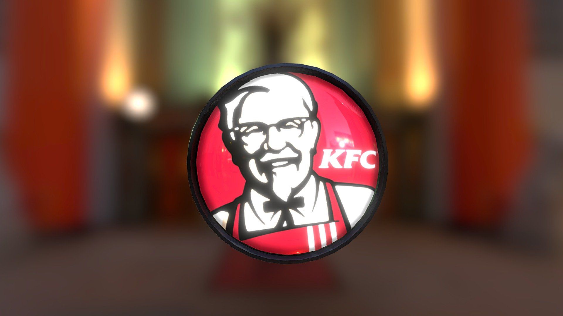 1920x1080 KFC LOGO Free 3D model by Nurfaamk [04571cf]